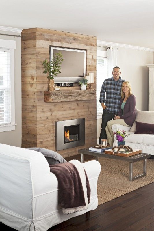 Fireplace In Middle Of Room Inspirational Simple Fireplace Upgrades