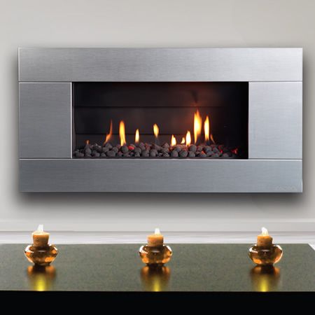 Fireplace Indoors Elegant Escea St900 Indoor Gas Fireplace Stainless Steel Ferro