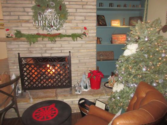Fireplace in breakfast afternoon snack room Picture of coachman s inn