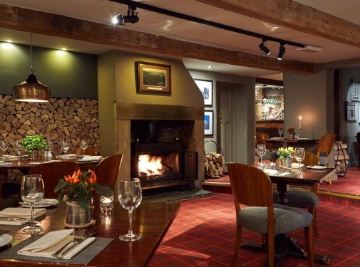 The White Hart Inn at Lydgate Oldham the brasserie