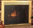 Fireplace Insert Doors Awesome Classic Fireplace Glass Door