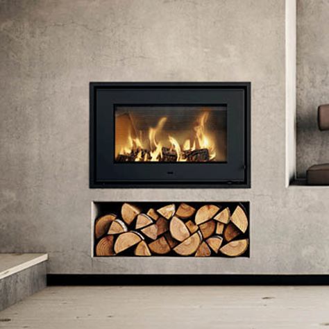 Fireplace Insert Doors Elegant Image Result for Built In Log Burner with Logs Underneath