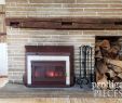 Fireplace Insert Repair Inspirational Painted Fireplace Insert Step by Step Tutorial