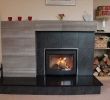 Fireplace Inserts Installation Awesome Porcelain Tiled Fireplace Contura I5 Inset Scarlett