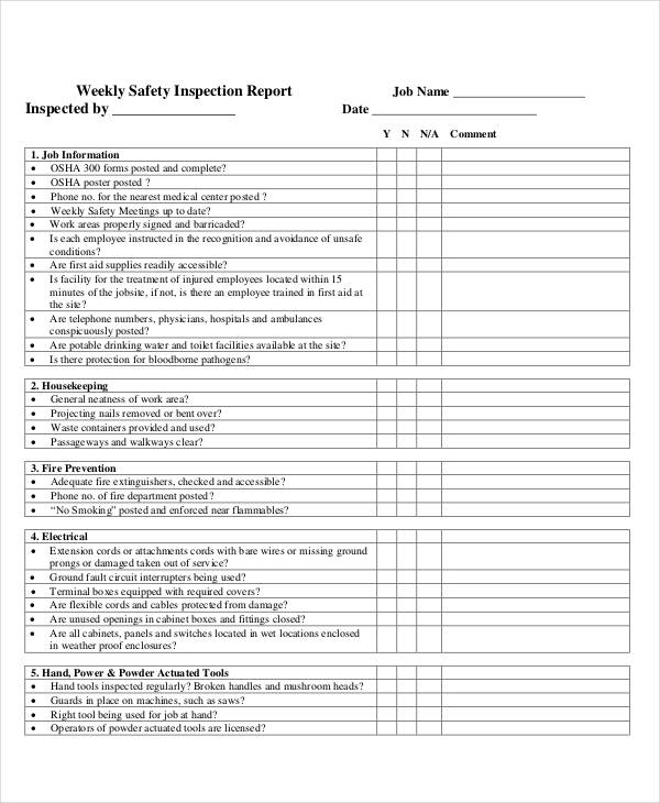 Fireplace Inspector Unique Fire Safety Inspection Report Sample