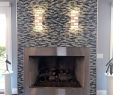 Fireplace Las Vegas Unique Stunning and Creative Use Of Ripple Stream Blue Wavy Mosaic