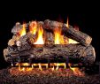 Fireplace Log Sets Lovely Peterson Real Fyre 18" Rustic Oak Designer Ansi Vented Gas