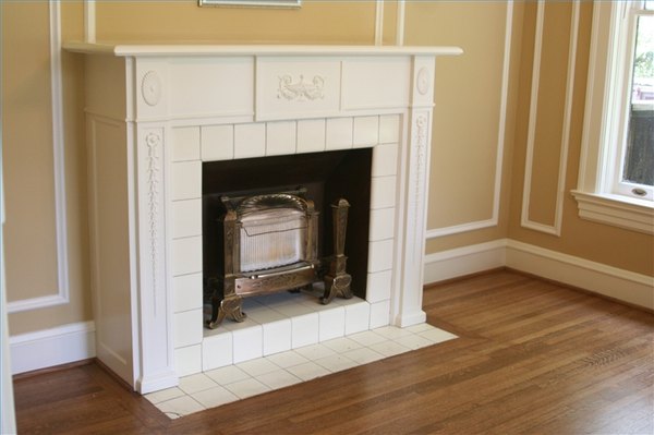 How to Change the Look of a Fireplace change look fireplace 800x800