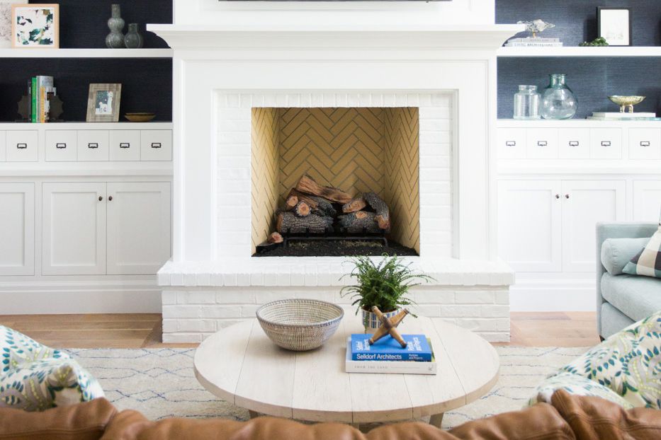 Fireplace Makeover before and after Awesome 25 Beautifully Tiled Fireplaces