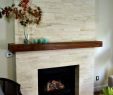 Fireplace Makeover before and after Unique Modern Stone Fireplace Makeover before & after