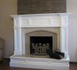 Fireplace Makeovers before and after Inspirational Oxford Wood Fireplace Mantel after Makeover Image