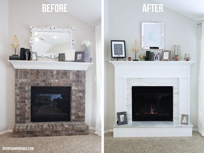 Fireplace Makeovers Best Of Colors to Paint Brick Fireplaces