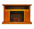 Fireplace Mantals Elegant Cambridge sorrento Fireplace Mantel with Electronic Fireplace Insert Indoor Freestanding Item