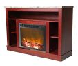 Fireplace Mantals Unique Cambridge Seville Fireplace Mantel with Electronic Fireplace Insert Indoor Freestanding Item