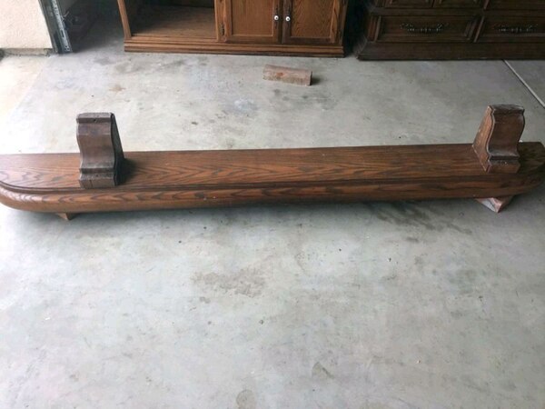 Fireplace Mantel Brackets Best Of Oak Fireplace Mantle with 2 Braces