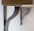 Fireplace Mantel Brackets Unique Stainless Steel Countertop Support Brackets Architectural