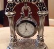 Fireplace Mantel Clocks Fresh Brighton Desk Clock Silvertone Brighton