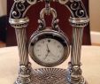 Fireplace Mantel Clocks Fresh Brighton Desk Clock Silvertone Brighton