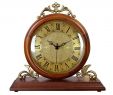 Fireplace Mantel Clocks Fresh Haofay Retro Vintage Mantelpiece European Silent Quartz