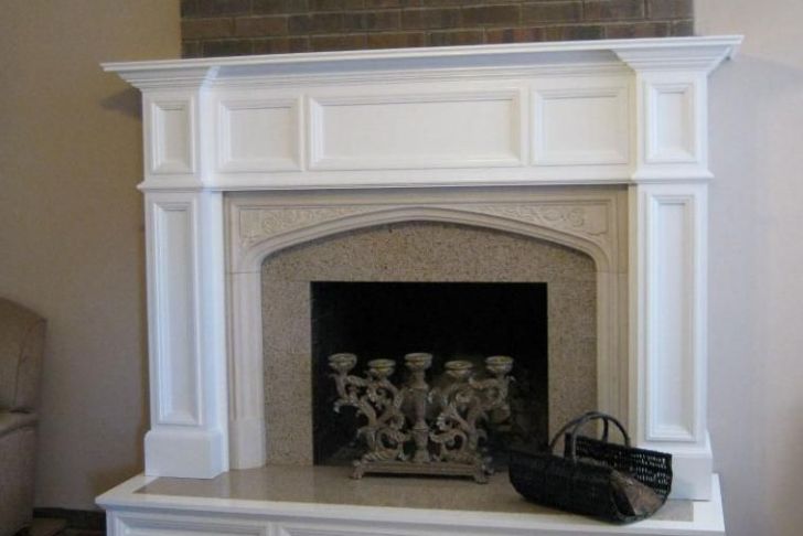 Fireplace Mantel Dimensions Fresh Oxford Wood Fireplace Mantel after Makeover Image