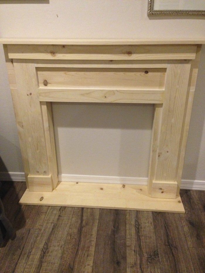 Fireplace Mantel Plans Awesome Fascinating Diy Faux Fireplace Mantel Diy Projects to Try