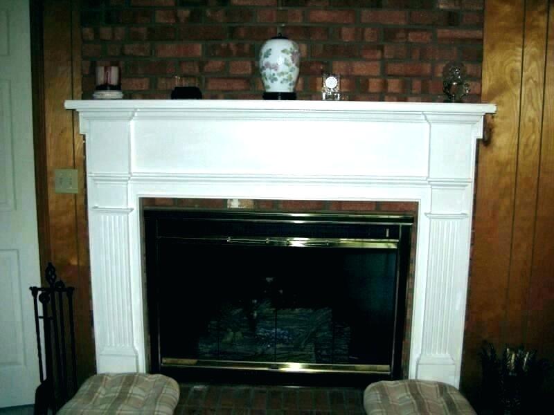 wood stove mantel heat shield