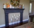 Fireplace Mantel Surround Elegant Faux Wood Mantel Twipik