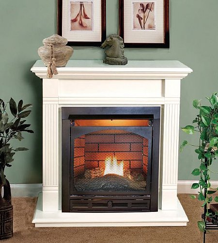 Propane Fireplace Unvented Propane Fireplace MON VFF ChesapeakeSys White
