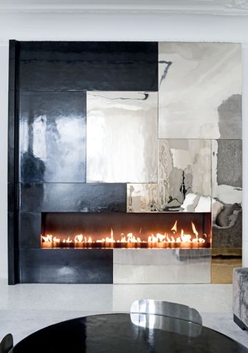 Fab fireplace by Eric Schmitt I love how he has played with 0dd038e5a bc3955b8fad166dc6b