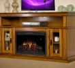 Fireplace Media Center Inspirational Brookfield 26" Premium Oak Media Console Electric Fireplace