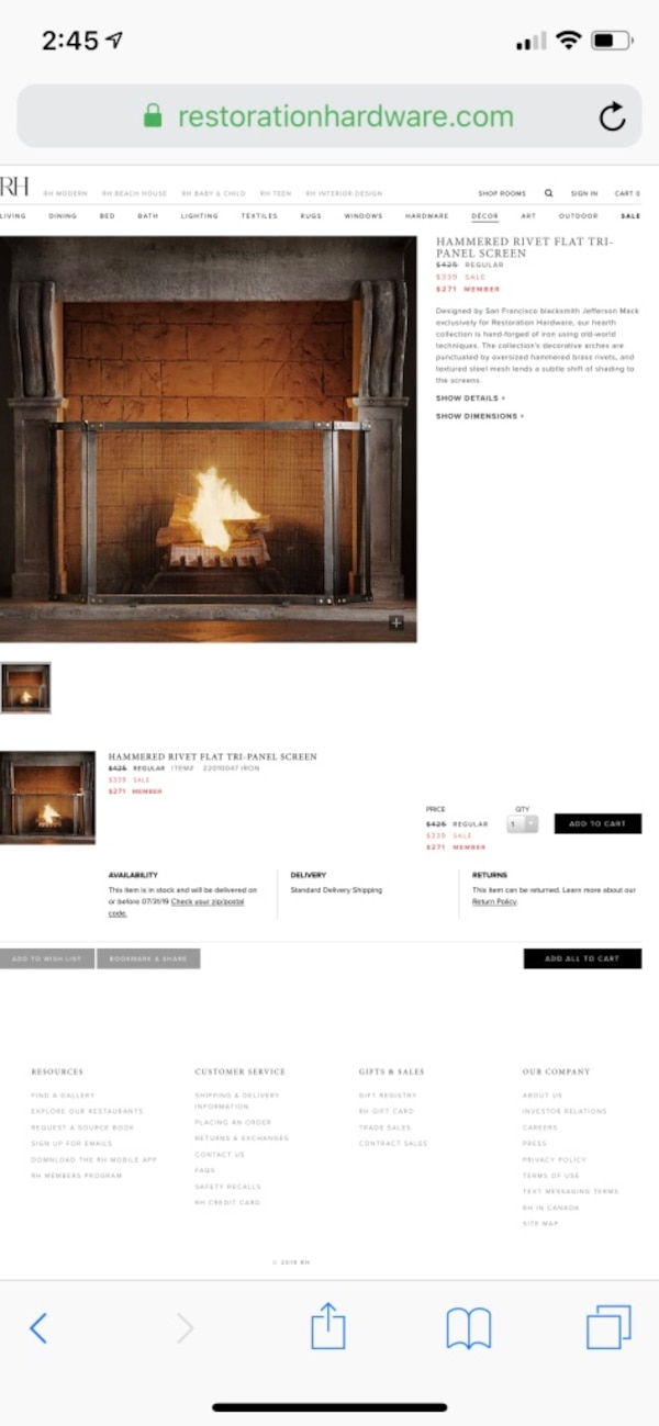 Fireplace Milwaukee Lovely Restoration Hardware Fireplace Screen