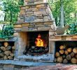 Fireplace Okc New Unique Stacked Stone Outdoor Fireplace Re Mended for You