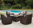 Fireplace Patio Set Beautiful Cordova 5 Piece Fire Chat Set