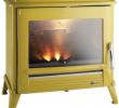 Fireplace Pellets Fresh Invicta Modena Wood Burning Stove 12kw Yellow Enamel £1880