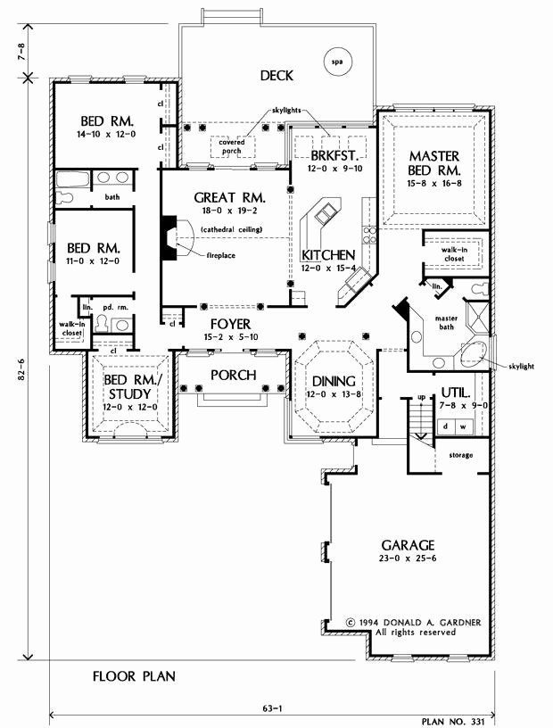 Fireplace Plan Unique 3d House Floor Plans