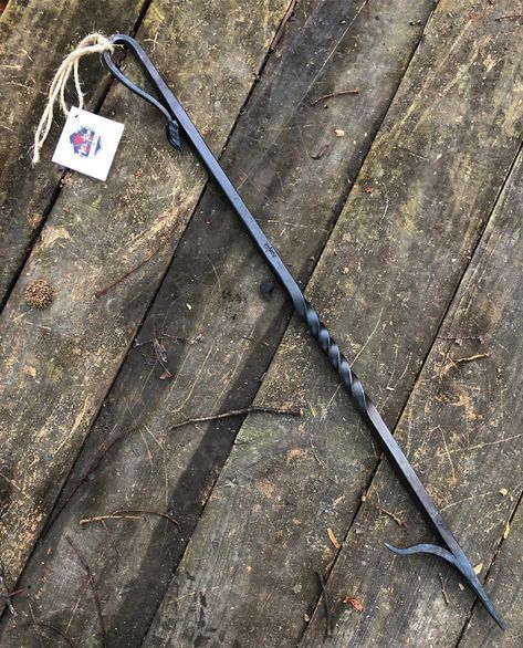 Fireplace Pokers Beautiful Hand forged Fireplace Poker with Twists