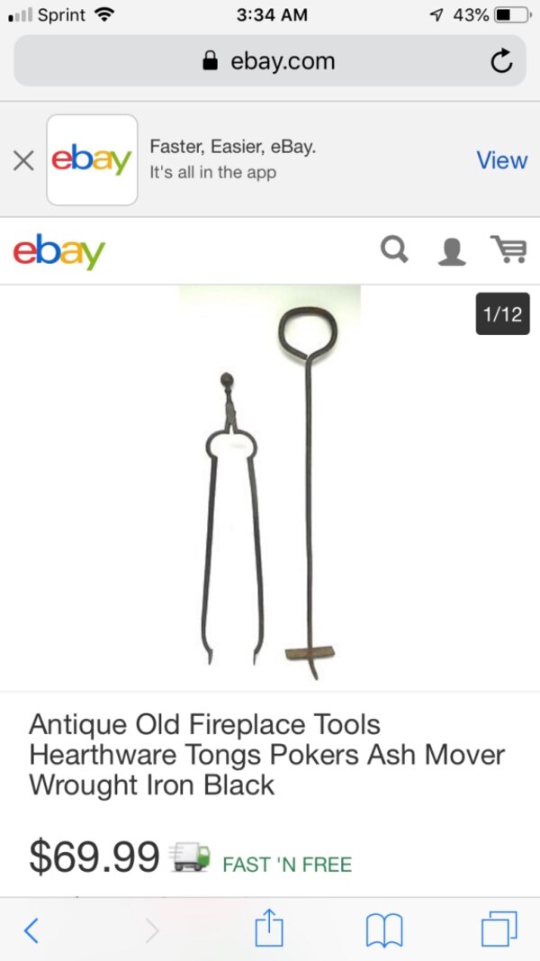 Fireplace Pokers Beautiful Used and New Katana In Tampa Letgo