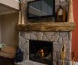 Fireplace Remodel Awesome Hand Hewn Century Old Barn Beam Mantel Design