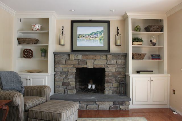 Fireplace Remodel before and after Best Of Site Shows How they Went From A Full Brick Wall to Stoned