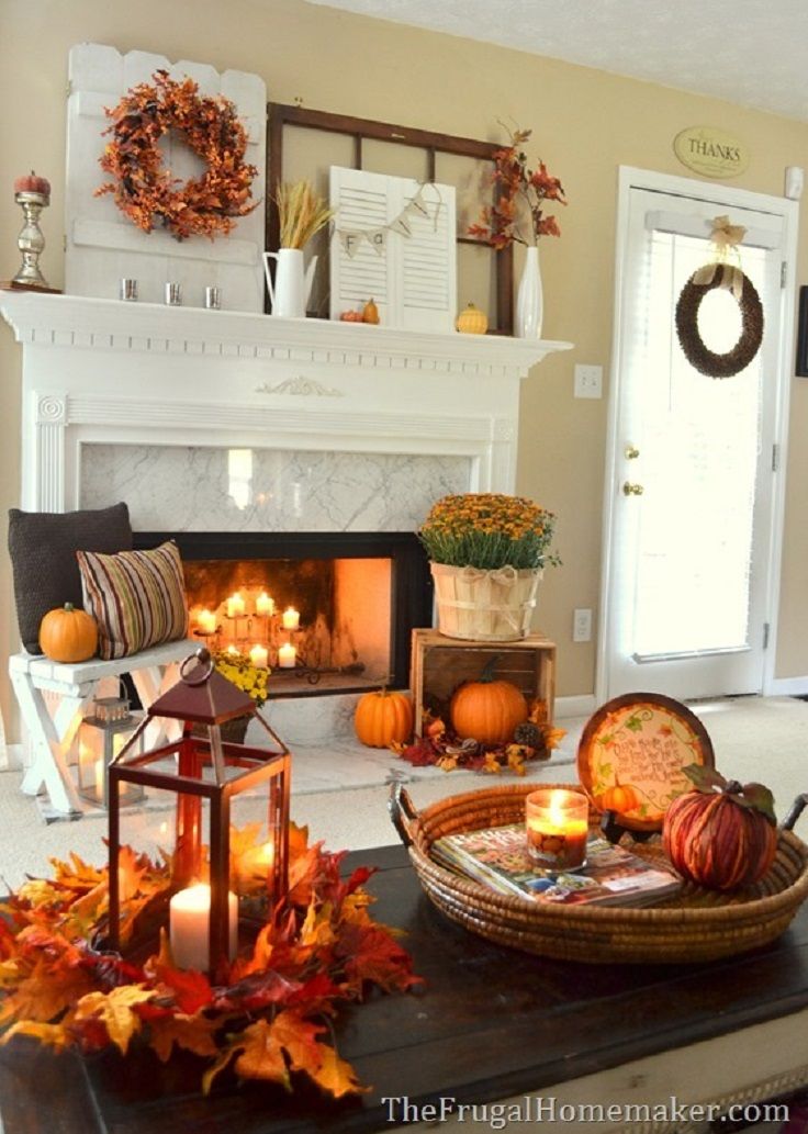 Fireplace Rochester Ny Lovely Rust Colored Fall Fireplace Decor Idea 14 Cozy Fall