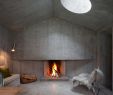 Fireplace Rock Awesome Minimalist Concrete Living Room Fireplace In Refugi Lieptgas
