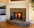 Fireplace Rock Best Of Raised Hearth Fieldstone Fireplace Traditional Living Room