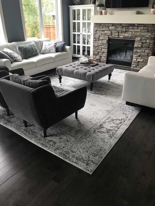 Fireplace Rug Unique Brandt Gray Gray area Rug Living Rooms In 2019