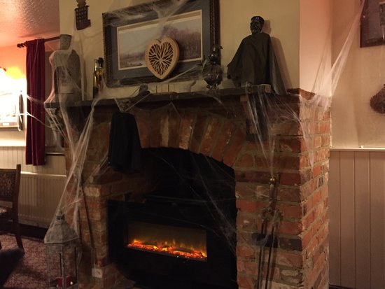 Halloween fireplace great amotsphere Picture of The Dukes halloween fireplace great