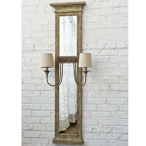 Fireplace Sconces Lovely Mirror Paneled Sconce Google Search Lighting