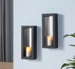 Fireplace Sconces New Candle Sconce Wall Sculptures Wall Accents the Home Depot