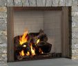 Fireplace Screen and Glass Doors Best Of 42" Castlewood Outdoor Radiant Wood Burning Fireplace Liner Monessen