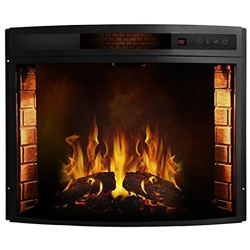 Fireplace Screen Inserts New 26 Inch Curved Ventless Electric Space Heater Built In