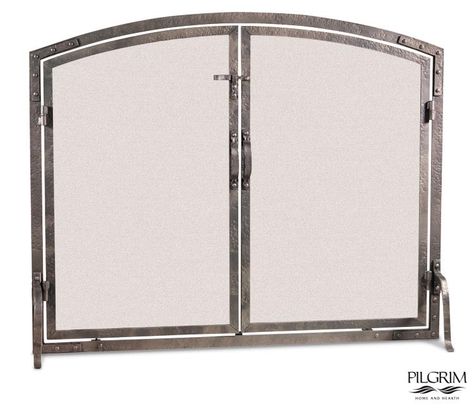 c57c0d6fa b6e db099ac2c fireplace screens with doors arched doors