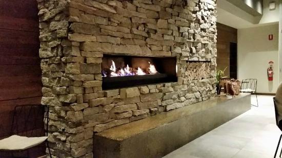 Fireplaces set the tone Picture of Junction Moama junction